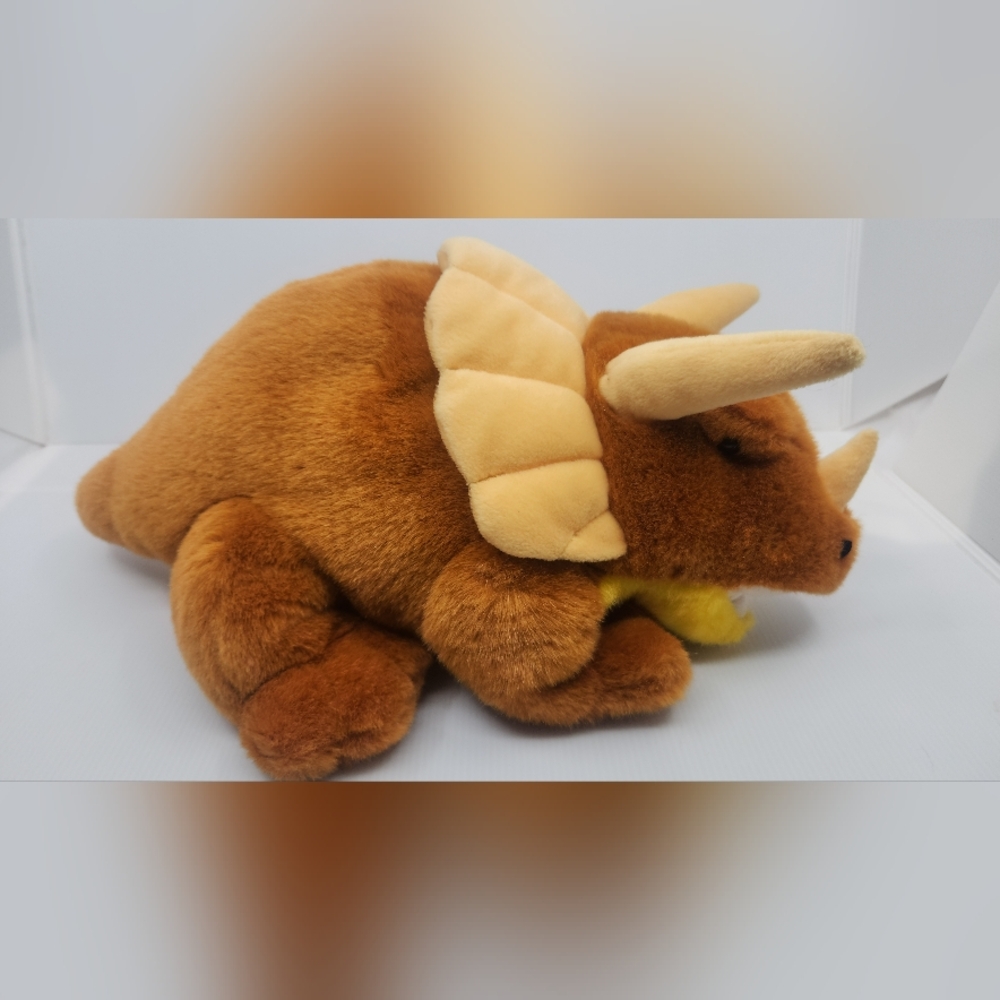 RBI Trever the Triceratops Puppet, NEW Dinosaur 17" - NO Sound